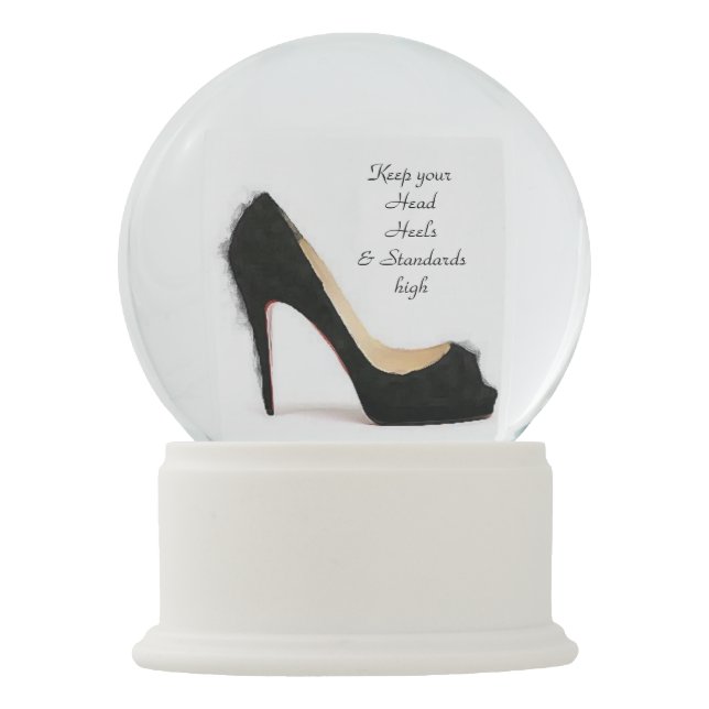 Shoes Snow Globe (Front)