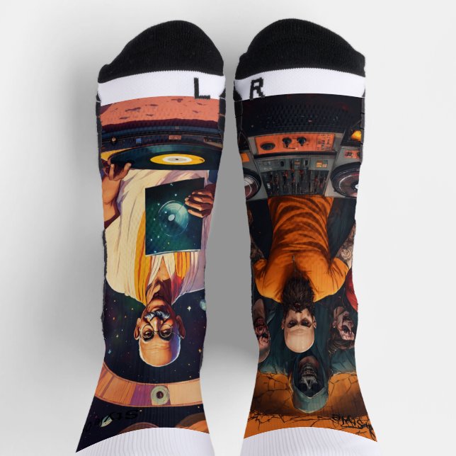 shoes, socks, clothing  socks (Top)