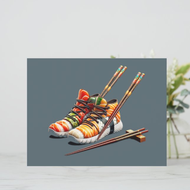 Shoeshi ME - Unique Sushi Sneaker (Standing Front)