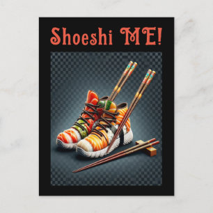 Shoeshi ME - Unique Sushi Sneaker Holiday Postcard