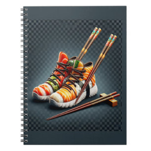 Shoeshi ME - Unique Sushi Sneaker Notebook