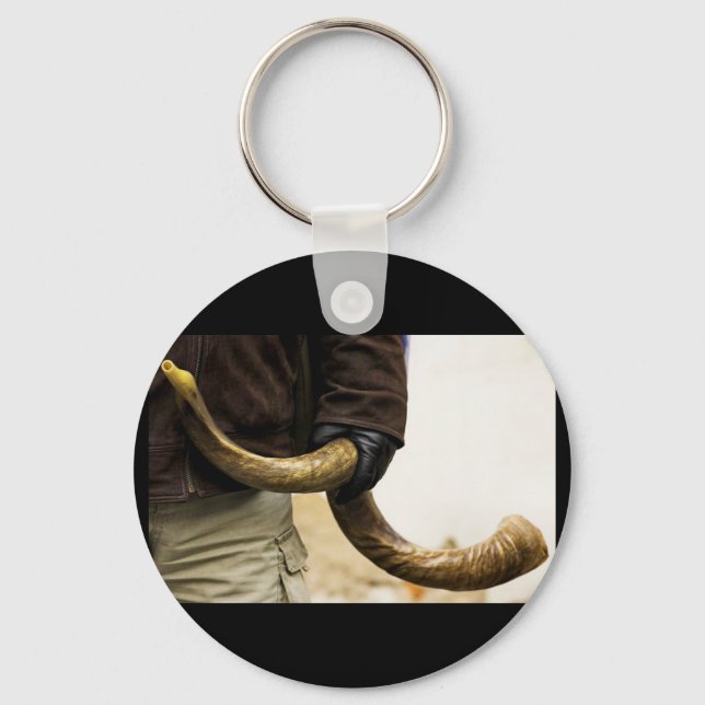 Shofar Keychain (Front)