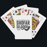 Shofar So good Funny Jewish Hanukkah Holiday Gift Playing Cards<br><div class="desc">chanukah, menorah, hanukkah, dreidel, jewish, judaism, holiday, religion, christmas, </div>