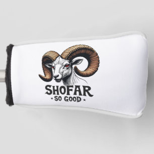Shofar so good Jewish Goat Hanukkah Lovers  Golf Head Cover