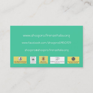 shogoro Shougoronomura Business Card