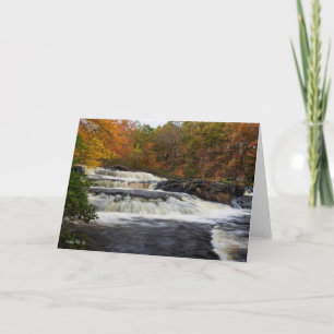 Shohola Falls in Autumn (2) Card