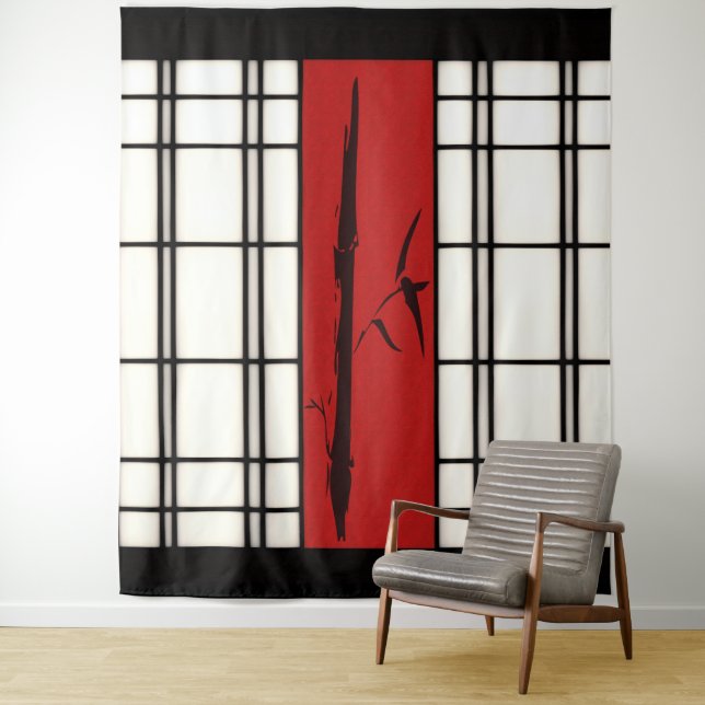 Shoji - Bamboo Tapestry (In Situ)