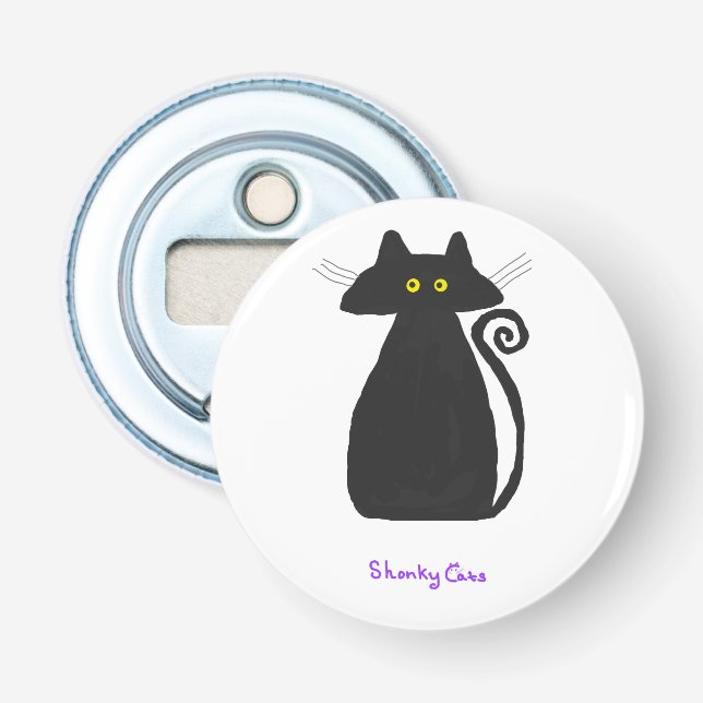 Shonky Cats Bottle Opener Gift (Front)