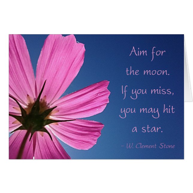 Shoot for the Cosmos Moon (Front Horizontal)