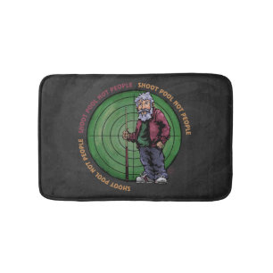 Shoot pool Not People Bath Mat