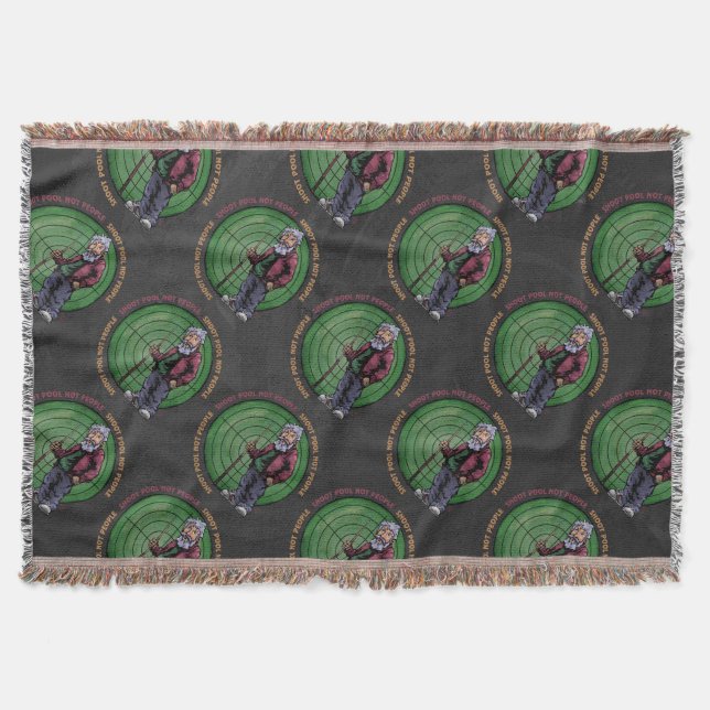 Shoot pool Not People Throw Blanket (Front)