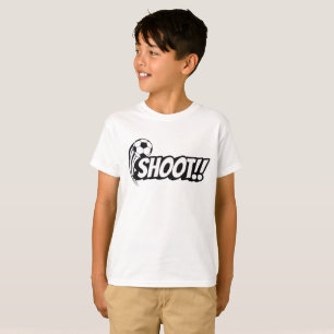 Shoot!! Soccer Ball Action T-Shirt