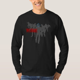 Shoot The Zombies - Shotgun Reload Game Gamer T-Shirt