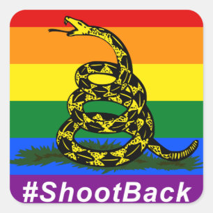 #ShootBack Sticker