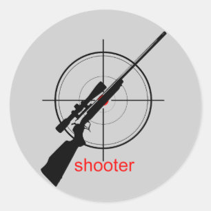 shooter - sticker