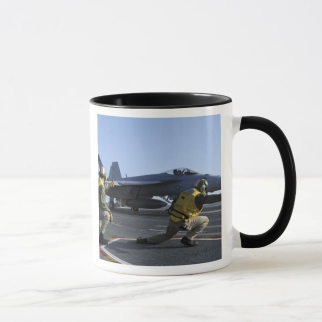 Shooters aboard the USS George HW Bush Mug (Right)