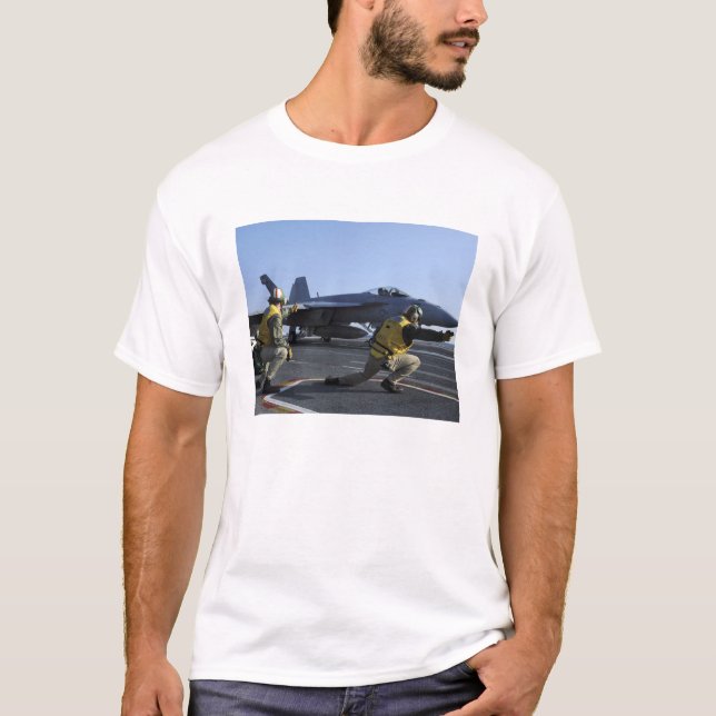 Shooters aboard the USS George HW Bush T-Shirt (Front)