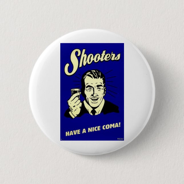 shooters have a nice coma 2 inch round button (Front)