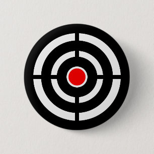 Shooting Archery Target 2 Inch Round Button