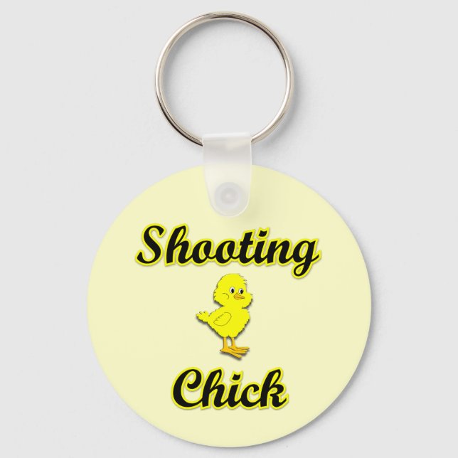 Shooting Chick Keychain (Front)