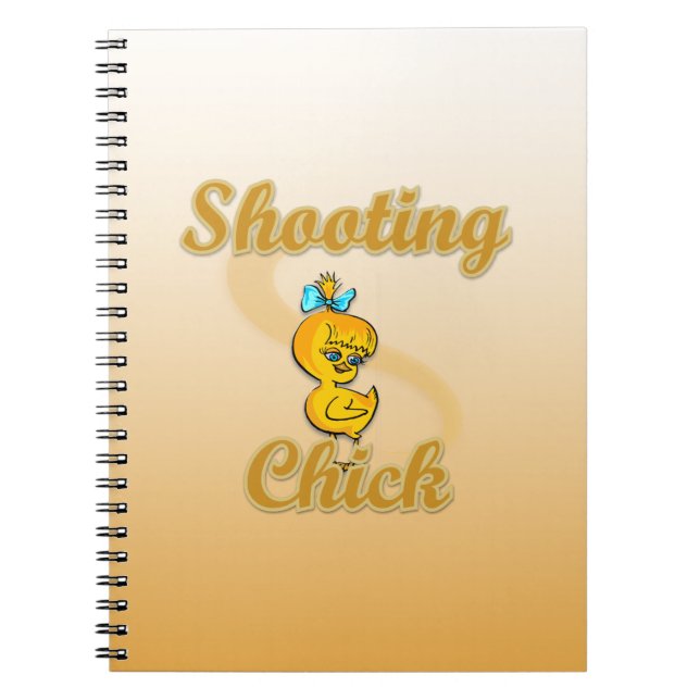 Shooting Chick Notebook (Front)