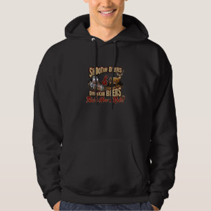 Shooting Deer And Drinking Beer Hoodie