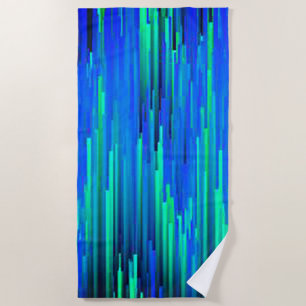 Shooting Fireworks Beach Towel