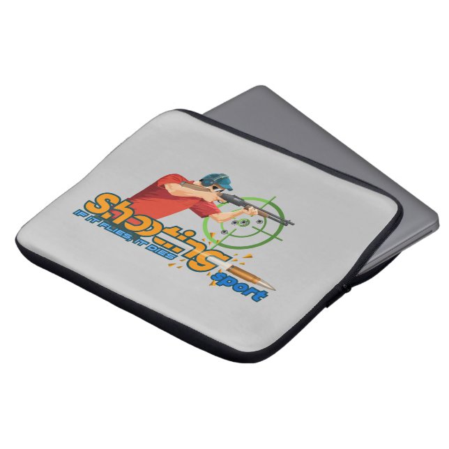 Shooting Sports | Laptop Sleeve (Front Top)