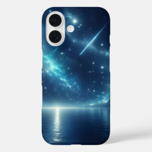 Shooting Star Over Water  iPhone 16 Case
