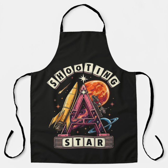 Shooting Star Space Apron (Front)
