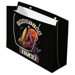 Shooting Star Space Large Gift Bag