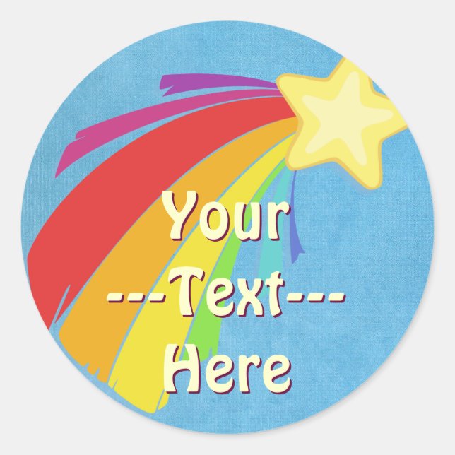 Shooting Star Stickers (Front)