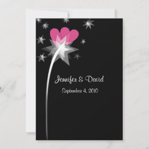 Shooting Star Wedding Invitation
