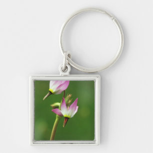 Shooting star wildflower, California, USA Keychain