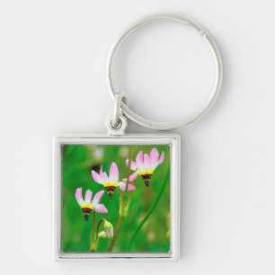 Shooting Star Wildflowers in Mission Trails Park Keychain