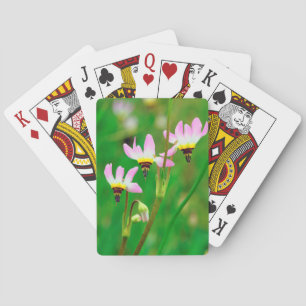 Shooting Star Wildflowers in Mission Trails Park Playing Cards