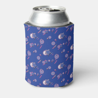 Shooting Stars and Comets Blue Soda Sleeve / Cozy Can Cooler