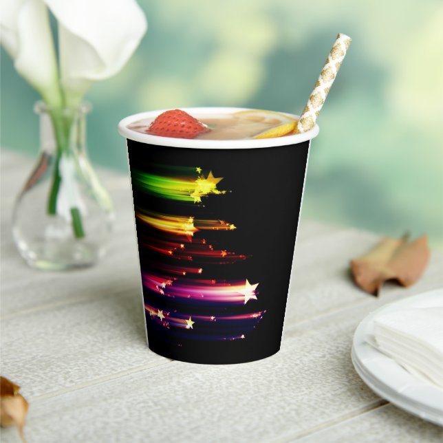 Shooting Stars Paper Cups (Insitu)