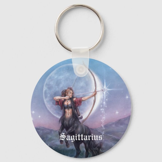 Shooting Stars - Sagittarius - Keychain (Front)