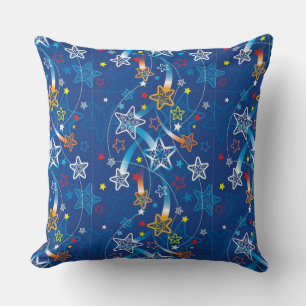 Shooting Stars Throw Pillow
