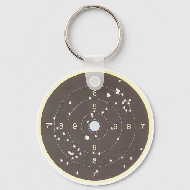Shooting Target Keychain (Front)