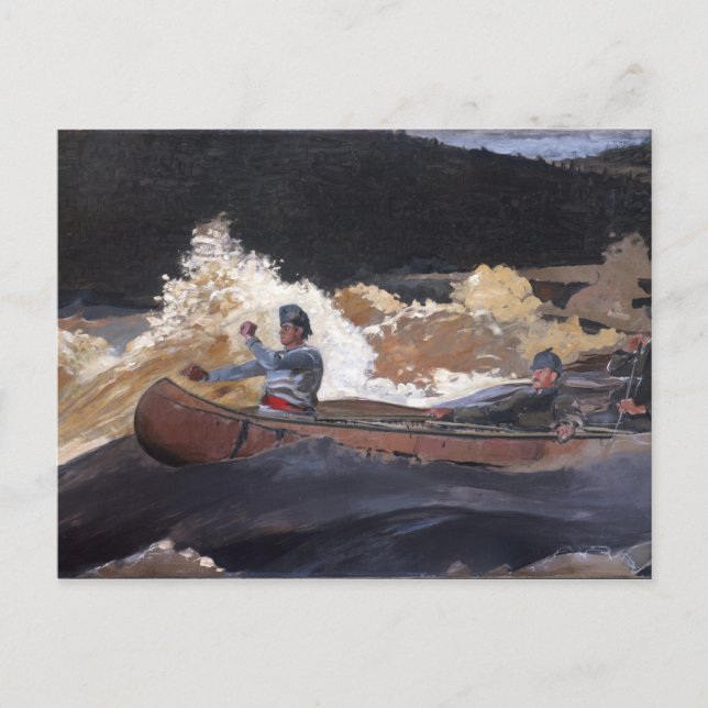 Shooting the Rapids Postcard (Front)