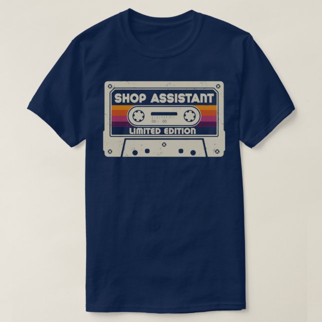 SHOP ASSISTANT Profession T-Shirt (Design Front)