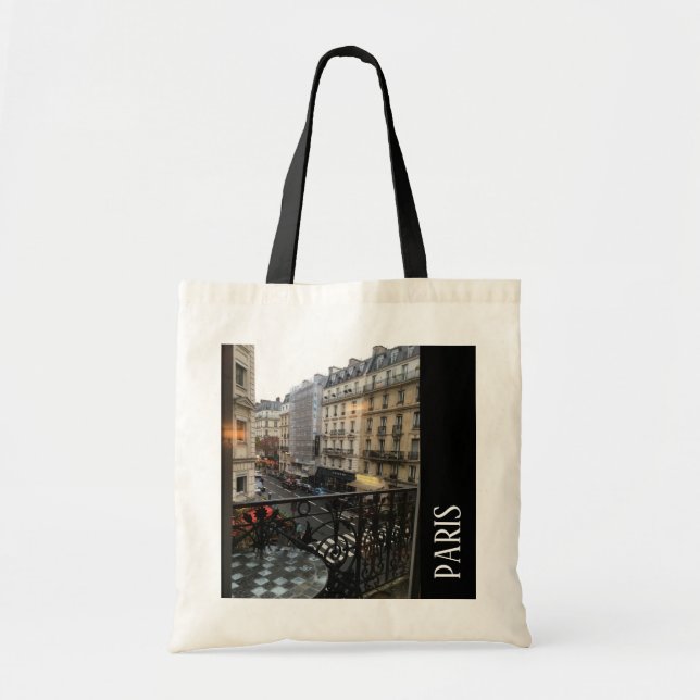 SHOP BAG - PARIS ON MIDNIGHT (Front)