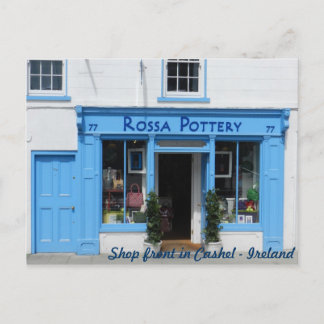 Shop fron in Cashel - Ireland Postcard