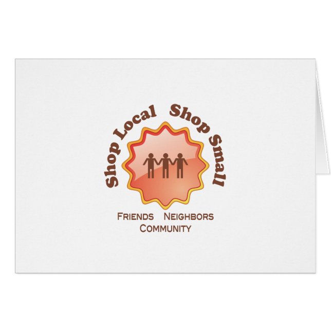 Shop Local, Shop Small (Front Horizontal)