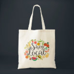 Shop Local Tote<br><div class="desc">Support your local community, shop local! This tote features original illustrations of seasonal fruits.</div>