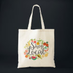 Shop Local Tote Bag<br><div class="desc">Support your local community,  shop local! This tote features original illustrations of seasonal fruits.</div>