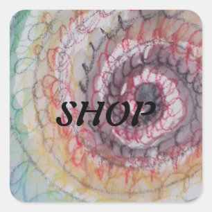 SHOP STICKER ÉTIQUETTES PAR L'ARTISTE PAULA REILLY