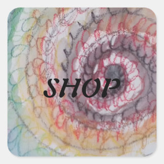SHOP STICKER ÉTIQUETTES PAR L'ARTISTE PAULA REILLY